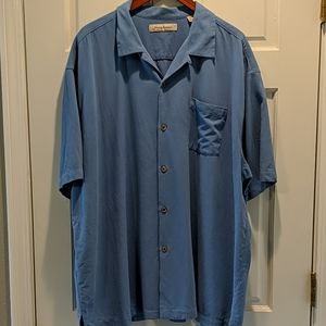 Tommy Bahama button down silk shirt